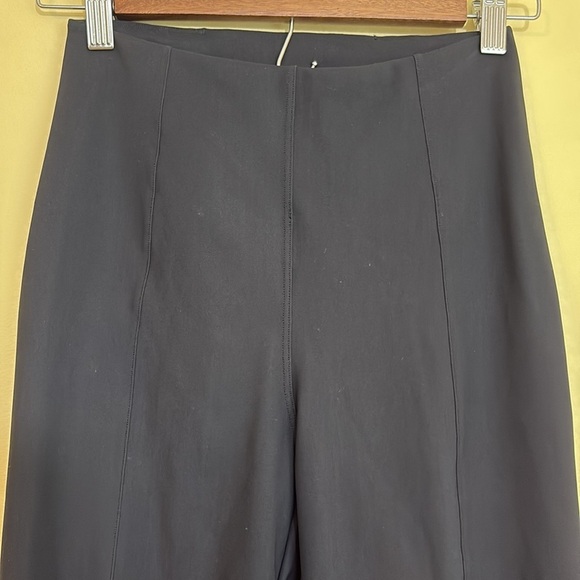 Lululemon | Black Straight Ankle Pixi Front Seam Ponte Leggings Pants 4 - Picture 6 of 16